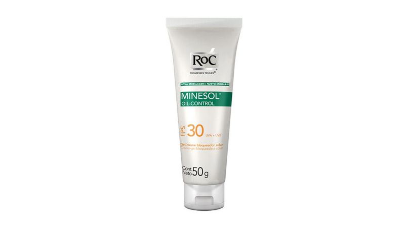 Protetor-Solar-Roc-Minesol-Oil-Control-FPS-30-Gel-creme-50g