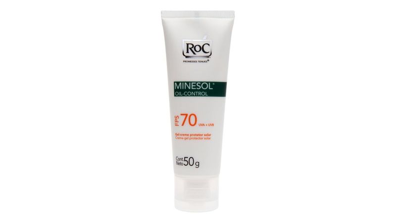 Protetor-Solar-Roc-Minesol-Oil-Control-FPS-70-Gel-Creme-50g