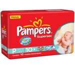 Fralda-Pampers-Supersec-P-10-unidades