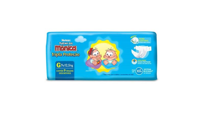 Fralda-Huggies-Turma-da-Monica-Tripla-Protecao-G-9-unidades