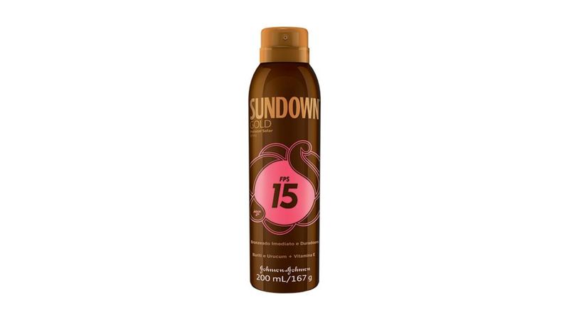 Locao-Bronzeadora-Sundown-Gold-Spray-Fps-15-200ml