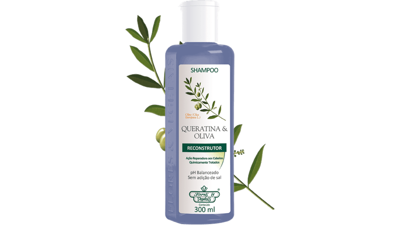 Shampoo-Queratina---Oliva-Reconstrutor-Flores-e-Vegetais-300ml