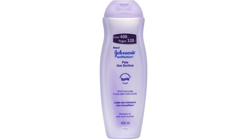 Locao-Corporal-Hidratante-Johnson-Pele-Sonhos-400ml