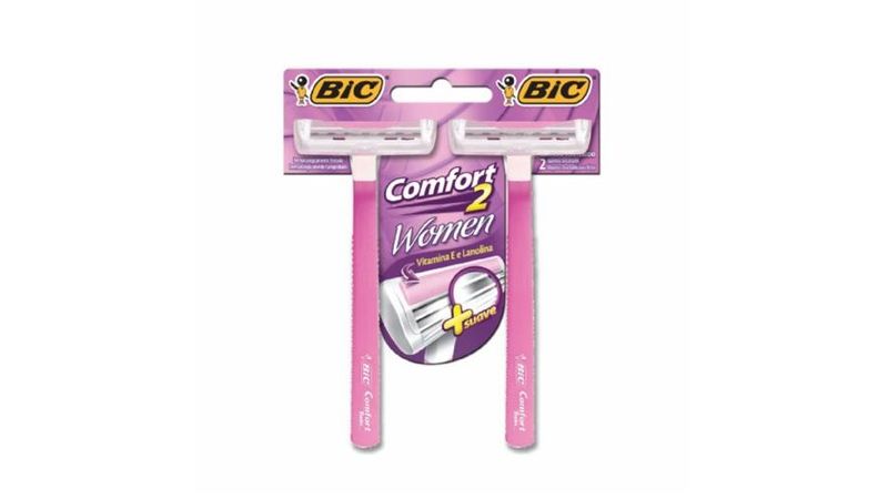Aparelho-Bic-Comfort2-Women-2-unidades