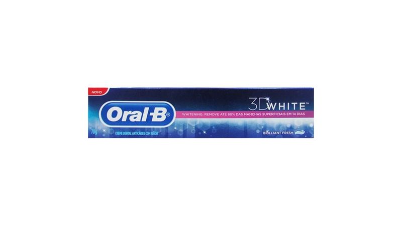 Creme-Dental-Branqueador-Oral-B-3D-White-Brilhant-Fresh-70g
