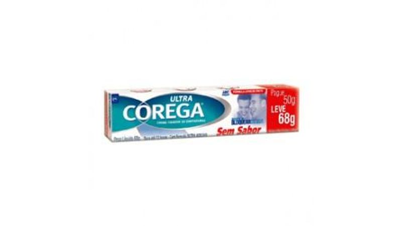 Corega-Ultra-Creme-Fixador-Sem-Sabor-Pague-50g-Leve-68g