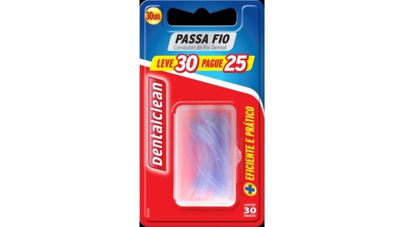 Passa-Fio-Dentalclean-30-unidades
