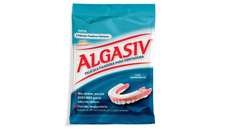 Algasiv-Pelicula-Fixadora-Inferior-para-Dentadura-6-unidades