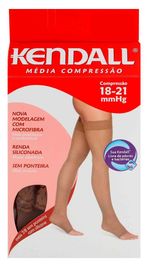 Meia-Longa-7-8-Media-Compressao-Renda-com-Silicone-Sem-Ponteira-Mel-GG