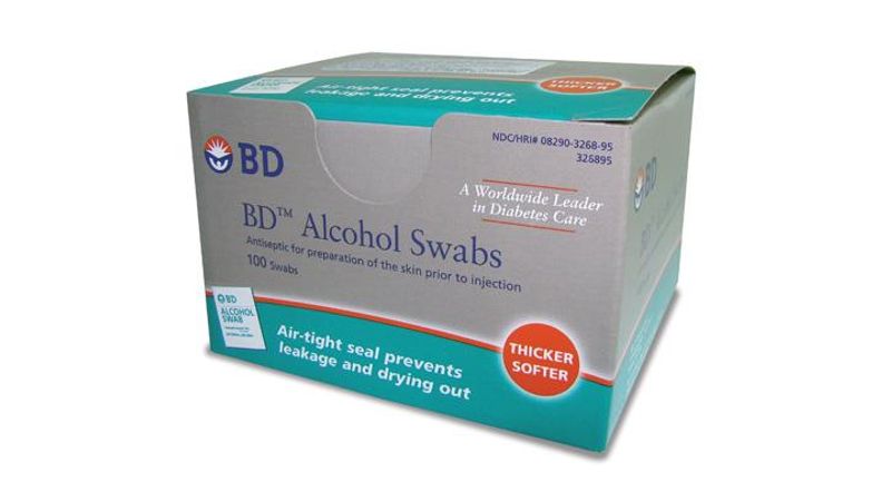 Alcool-BD-Swabs-100-saches