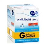 Acetilcisteina-200mg-16-envelopes-de-5g