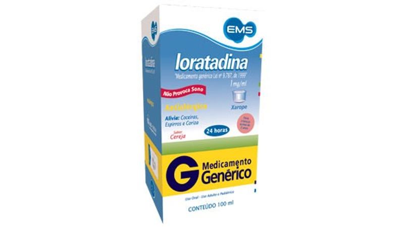 Loratadina-1mg-Xarope-100mL