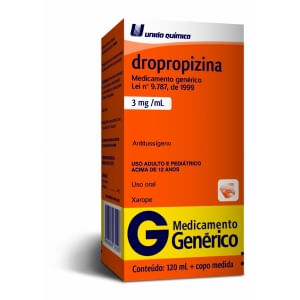 Dropropizina Xarope 3,0mg/ml Genérico Biosintética 120ml