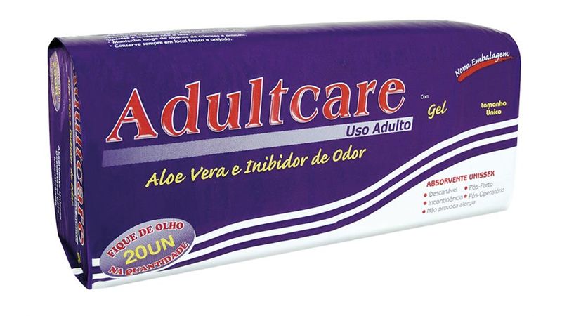 Absorvente-Geriatrico-Adultcare-com-Gel-Tamanho-Unico-20-unidades