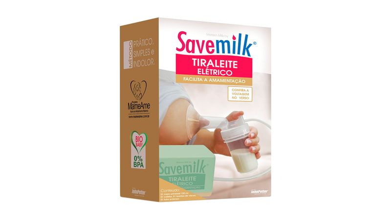 Tira-Leite-Eletrico-com-Valvula-Save-Milk