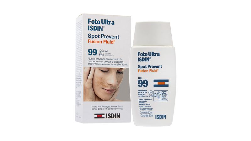 Protetor-Solar-Foto-Ultra-Isdin-Spot-Prevent-Fusion-Fluid-FPS-99