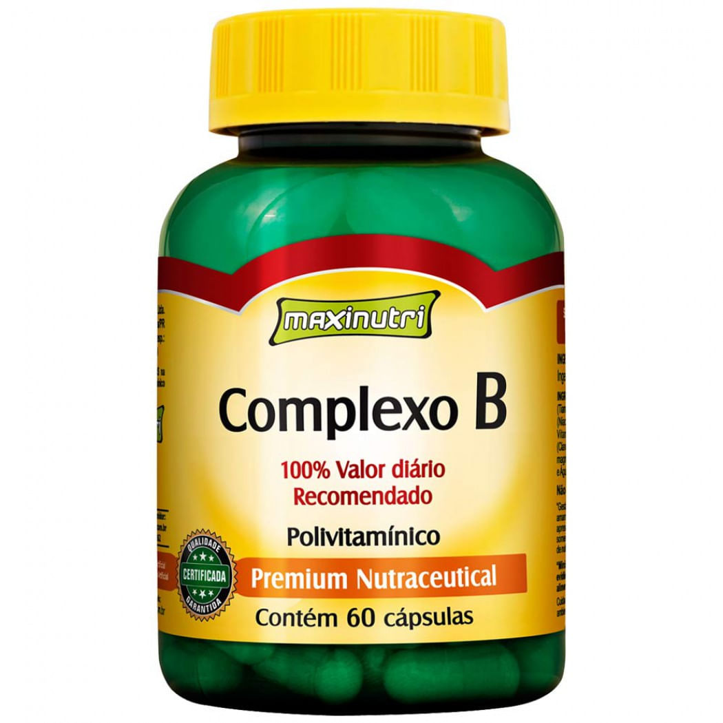 Complexo B 60 Capsulas