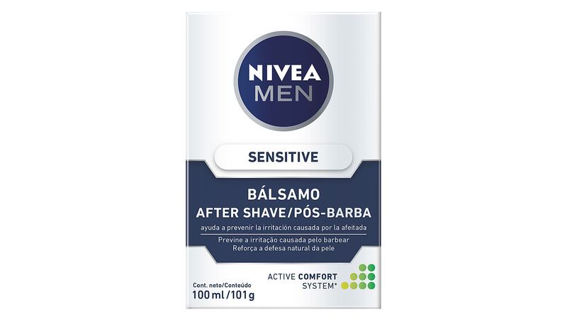 locao-apos-barba-nivea-balsamo-sensitive-100ml