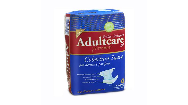 Fralda-Geriatrica-Adultcare-Premium-G-8-unidades