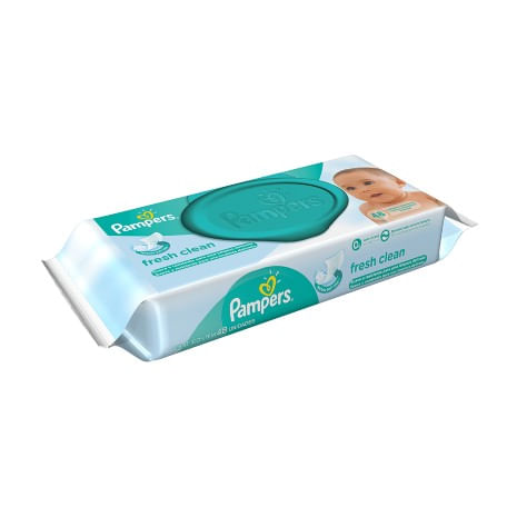 Lenco Umedecido Pampers Fresh Clean 48 unidades