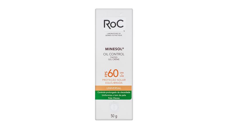 Protetor-Solar-Roc-Minesol-Oil-Control-FPS-60-Universal-50g