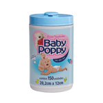 lenco-umedecido-baby-poppy-azul-150-unidades