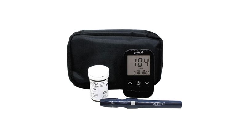 Kit-para-Controle-de-Glicemia-G-Tech-Lite-com-100-Tiras