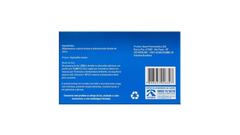 Lactosil-10000FCC-Sache-30-Unidades