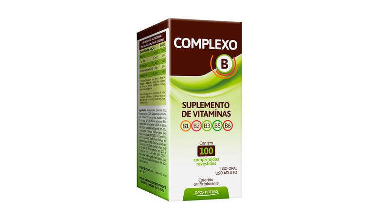 Complexo-B-Arte-Nativa-100-Comprimidos