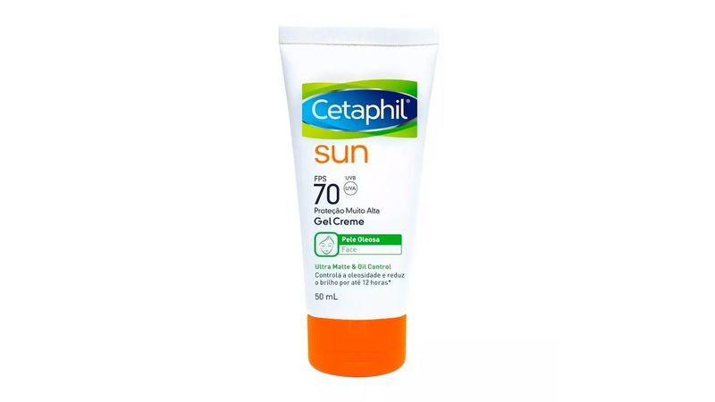 Protetor-Solar-Cetaphil-Sun-Ultra-Matte-e-Oil-Control-FPS-70-Gel-Creme-50ml