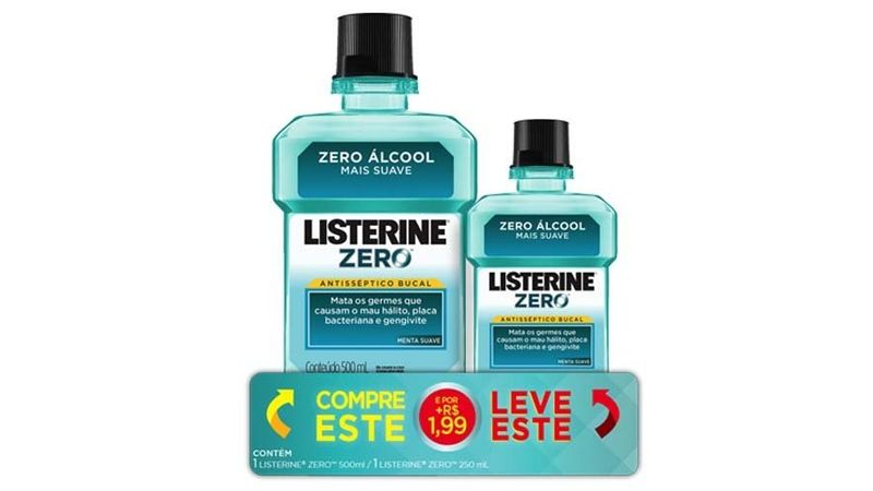 Kit-Antisseptico-Bucal-Listerine-Zero-Alcool-Menta-Suave-Leve-500ml---250ml