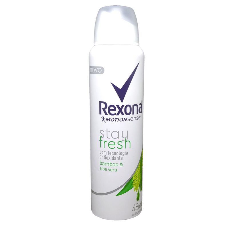 Desodorante Rexona Bamboo e Aloe Vera 150ml - 72h de Proteção