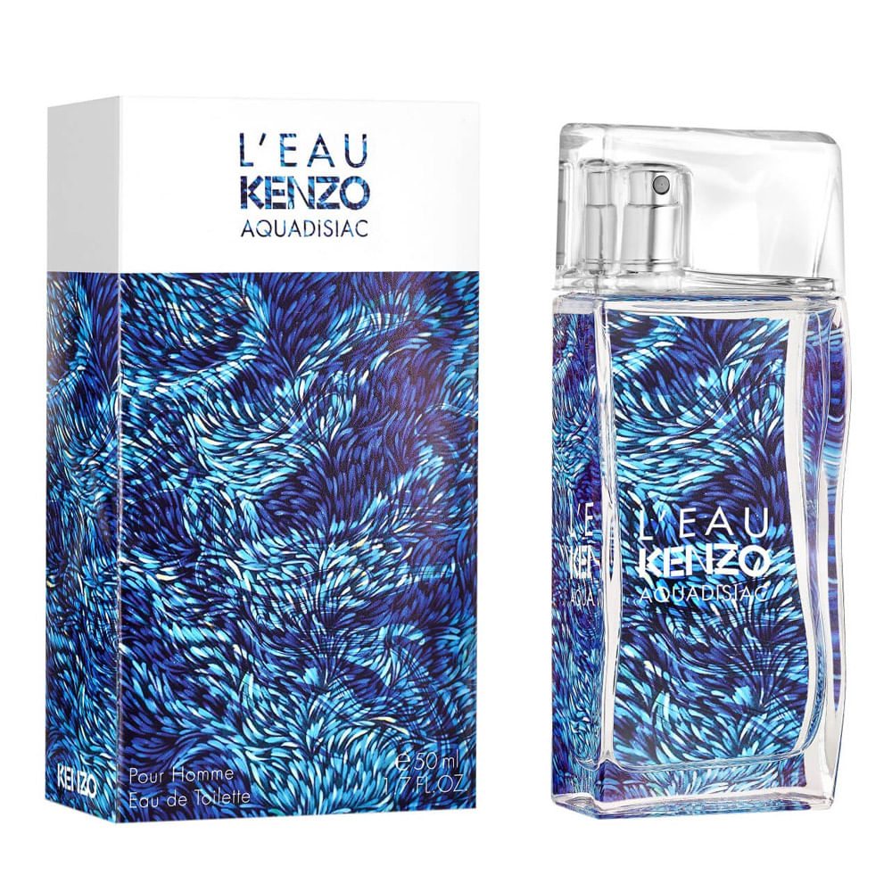 Perfume Leau Kenzo Aquadisiac Masculino Eau de Toilette 50ml