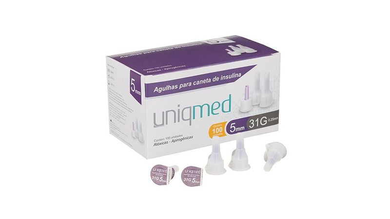 agulha-para-caneta-de-insulina-uniqmed-31g-5mm-com-100-unidades