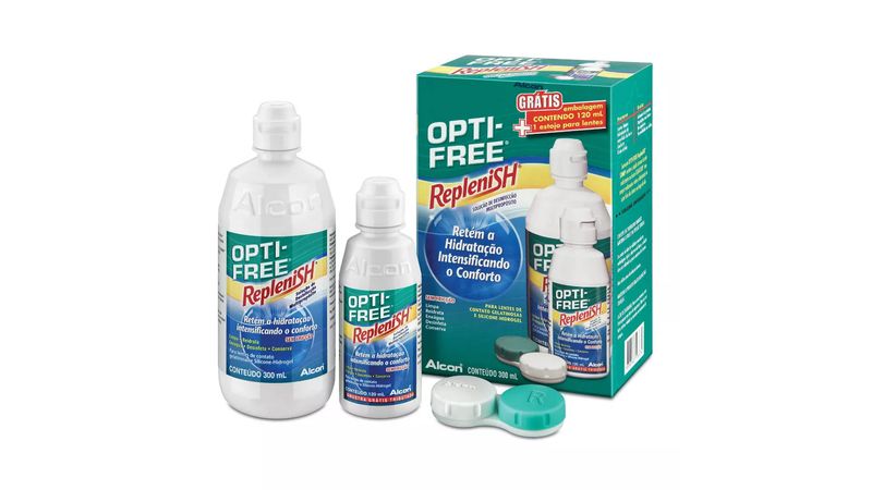 Opti-Free-RepleniSH-Solucao-Desinfeccao-Multiproposito-300ml-Gratis-120ml-1-Estojo-para-Lentes