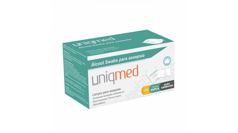 alcool-swabs-para-assepsia-uniqmed-100-unidades