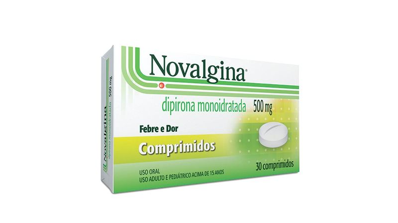 Novalgina 500mg 30 Comprimidos