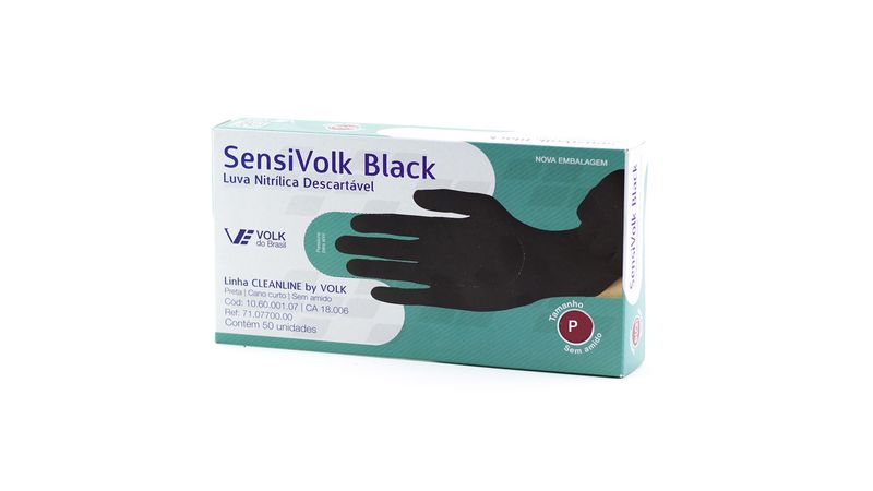 Luva-Nitrilica-Descartavel-Preta-Volk-Tamanho-P-50un