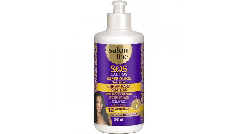 creme-para-pentear-salon-line-s-o-s-cachos-super-oleos-nutritivo-brilho-extremo-300ml