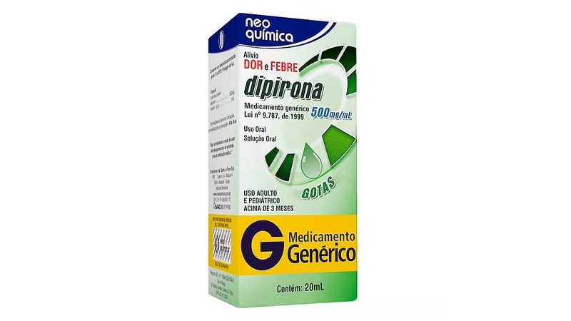Dipirona-Monoidratada-500mg-ml-Gotas-20ml-Generico-Neo-Quimica