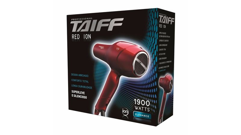 secador-profissional-taiff-red-ion-1900-watts-vermelho