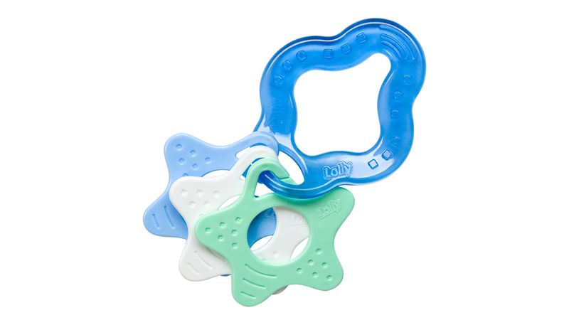 Mordedor Lolly Clean Estrelas Cores Sortidas 1 Unidade