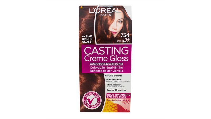 tintura-creme-casting-creme-gloss-l-oreal-mel-dourado-734-kit