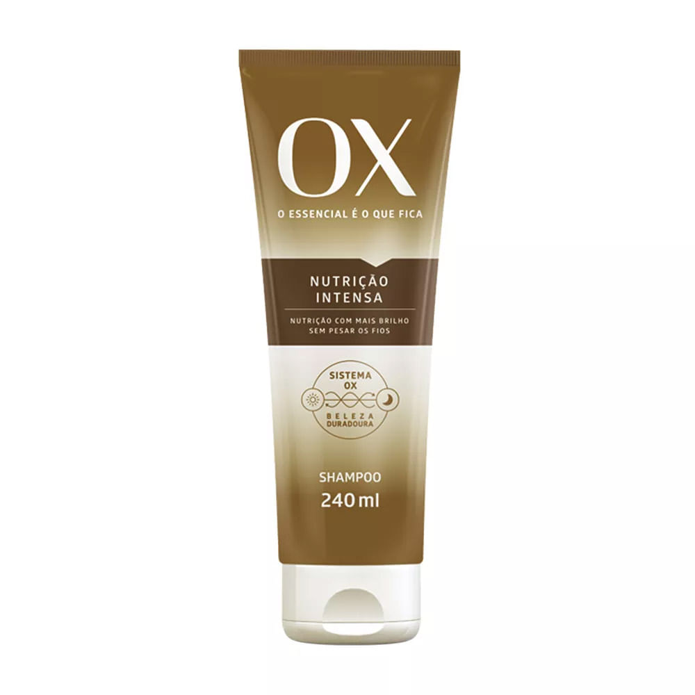 Shampoo Ox Nutricao Intensa 240ml