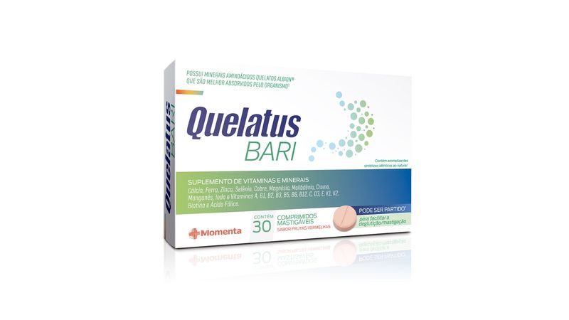 Quelatus-Bari-30-comprimidos-mastigaveis