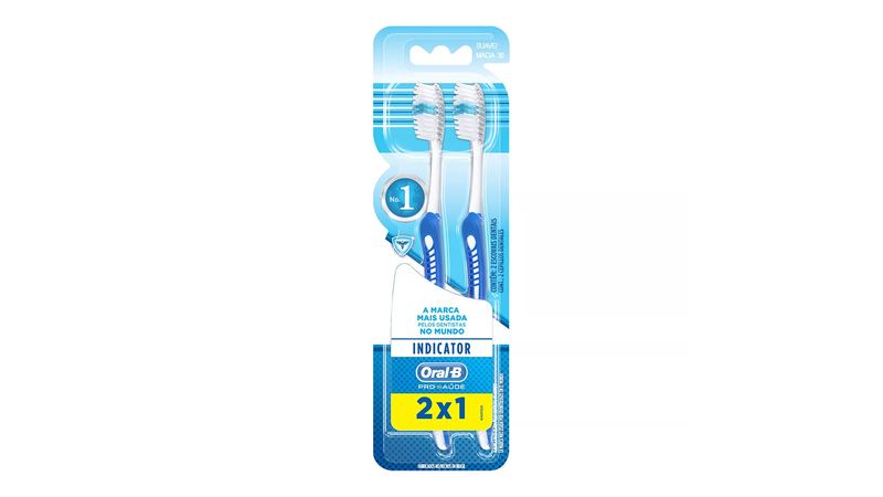 Escova-Dental-Oral-B-Indicator-Macia-Cabeca-30-Cores-Sortidas-Leve-2-Pague-1