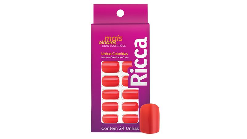 unhas-posticas-ricca-vermelho-intenso