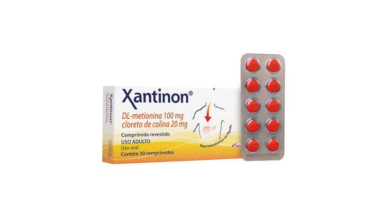 Xantinon-30-comprimidos