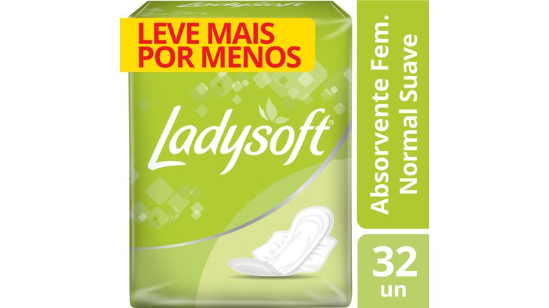 absorvente-ladysoft-com-abas-cobertura-suave-32-unidades
