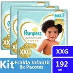 Kit-Fralda-Pampers-Premium-Care-Tamanho-XXG-Pacote-Mega-192-unidades-